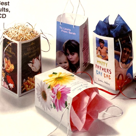 3M Personalized Gift Bag Kit with CD for Inkjet Printers - Picture 7 of 8